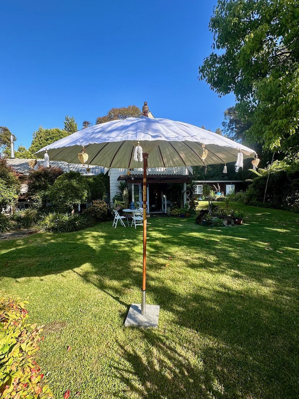 Balinese Garden / Cafe Umbrella and Stand Hire