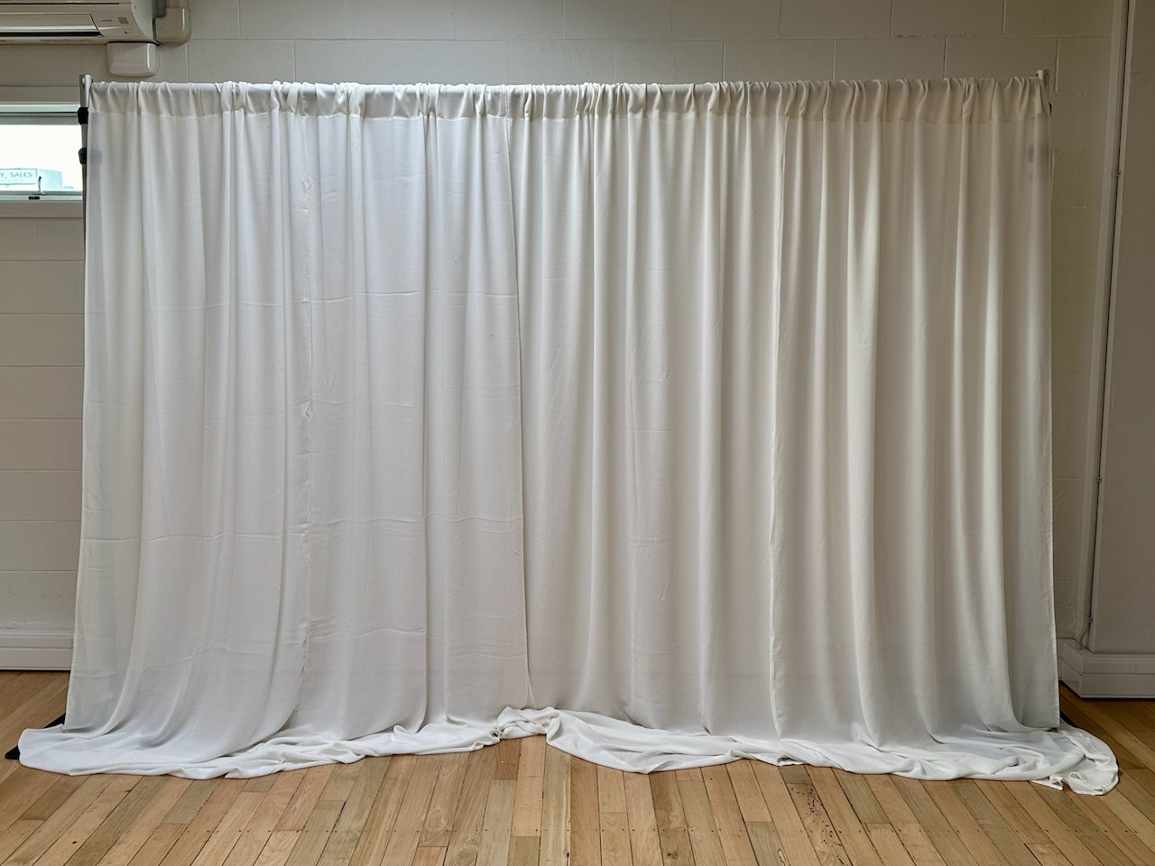 Ivory Backdrop Curtain