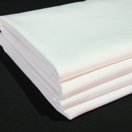 1.8m White Trestle Table Cloth