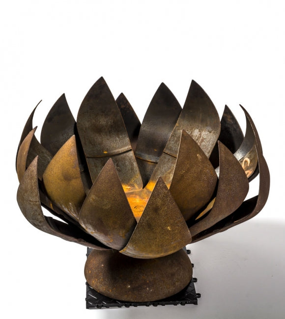Large Lotus shaped Brazier