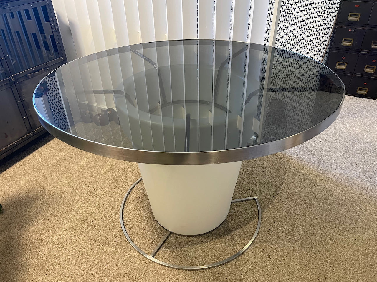 LED / Smoked Glass Table Hire