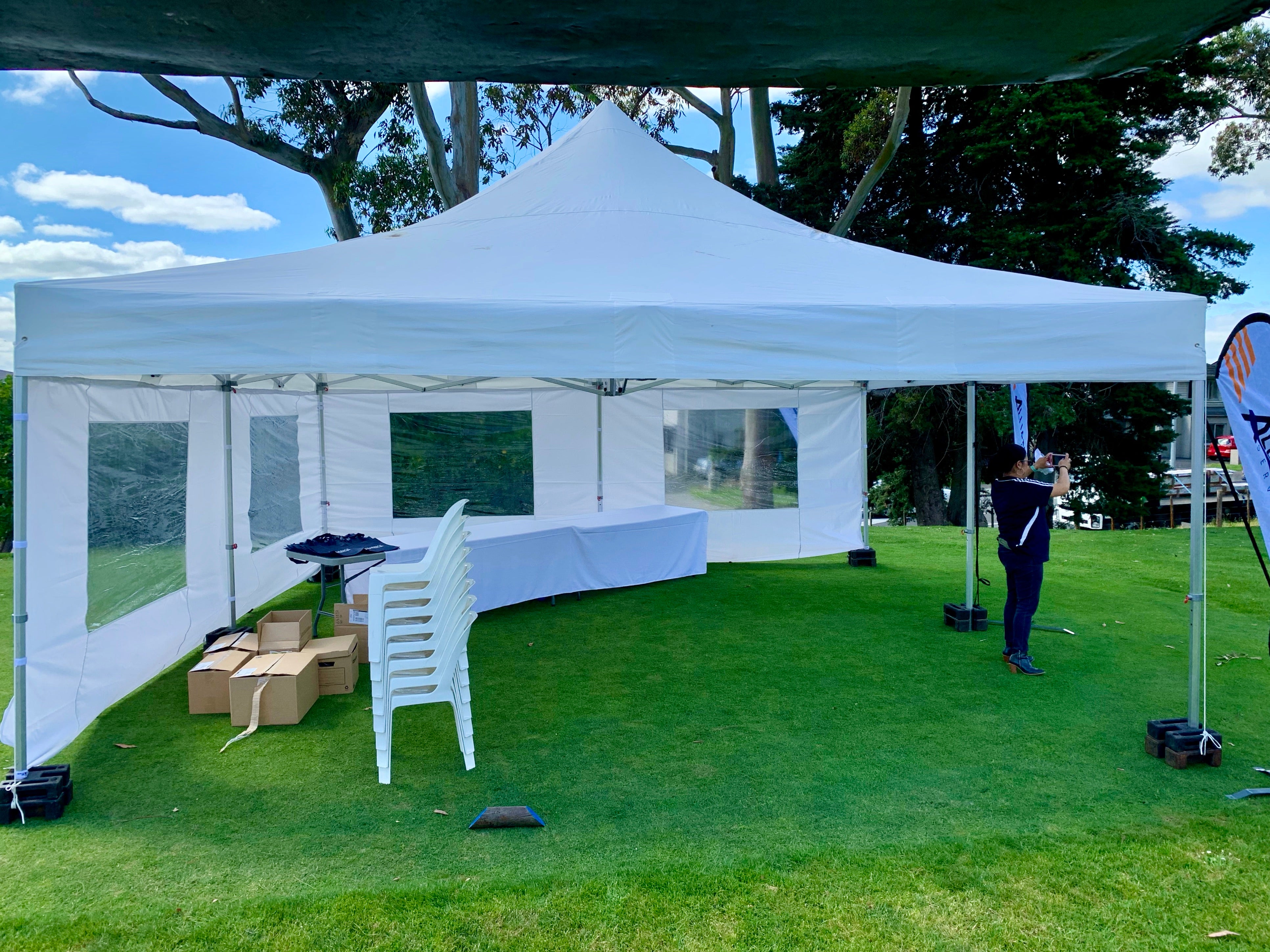 6x6m KNE Marquee = 25m2