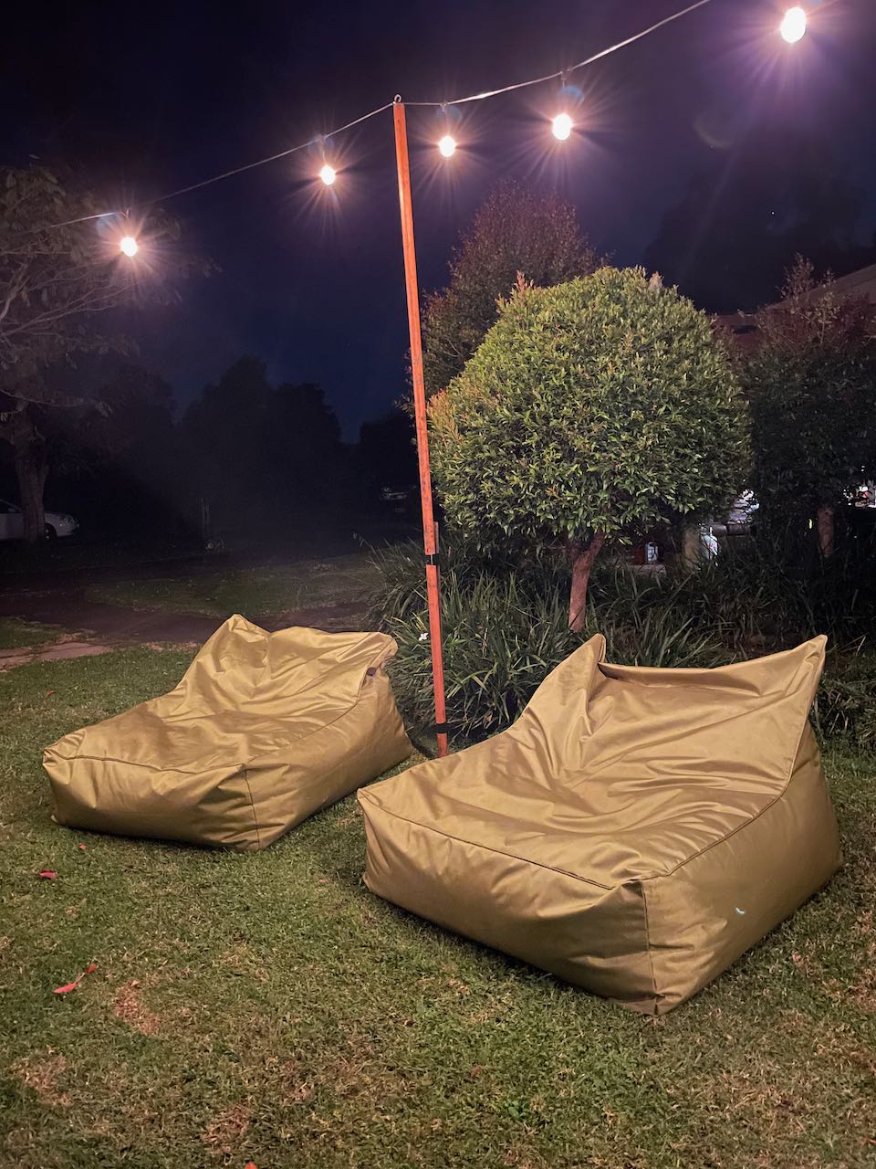 Double Couch ECO-Friendly Bean Bag Hire  *NEW