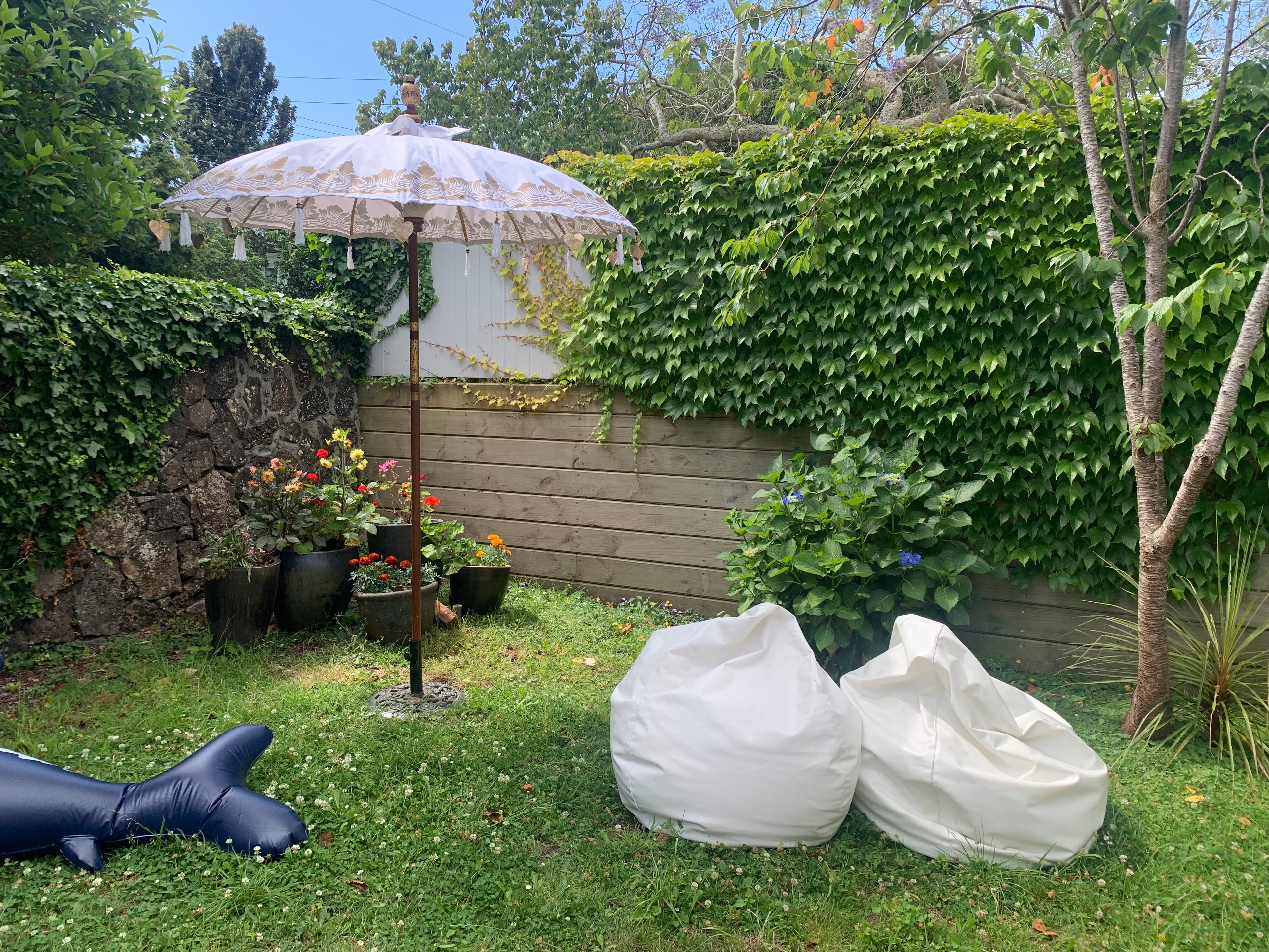 Large White Bean Bags
