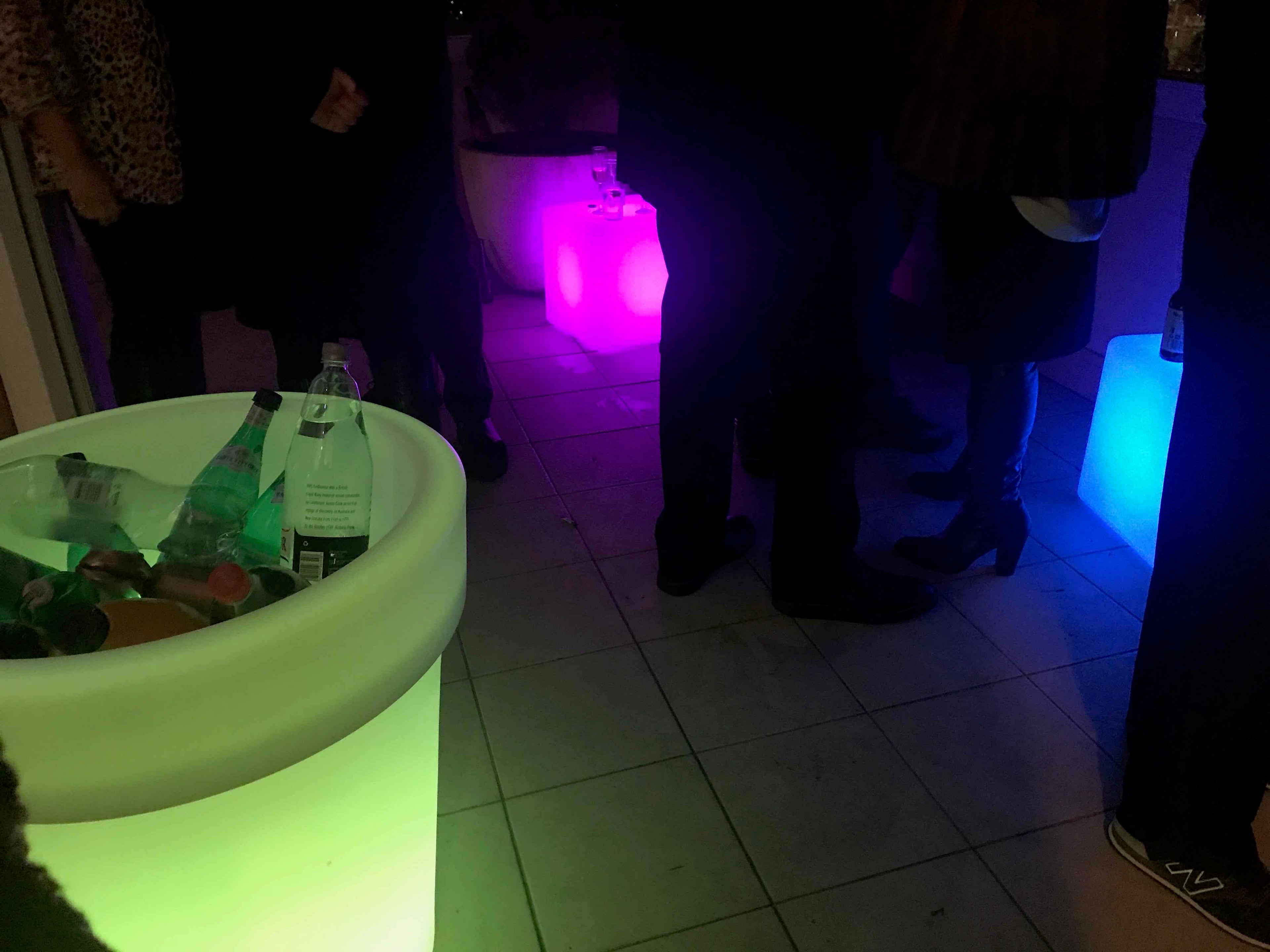 LED Glow Ice Bucket / Plant Pot Hire