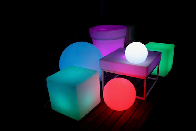 Large LED Glow Ball Hire