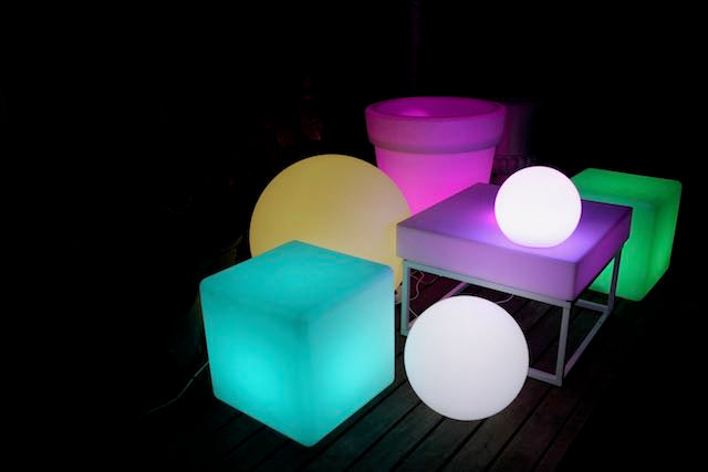 Large LED Glow Ball Hire