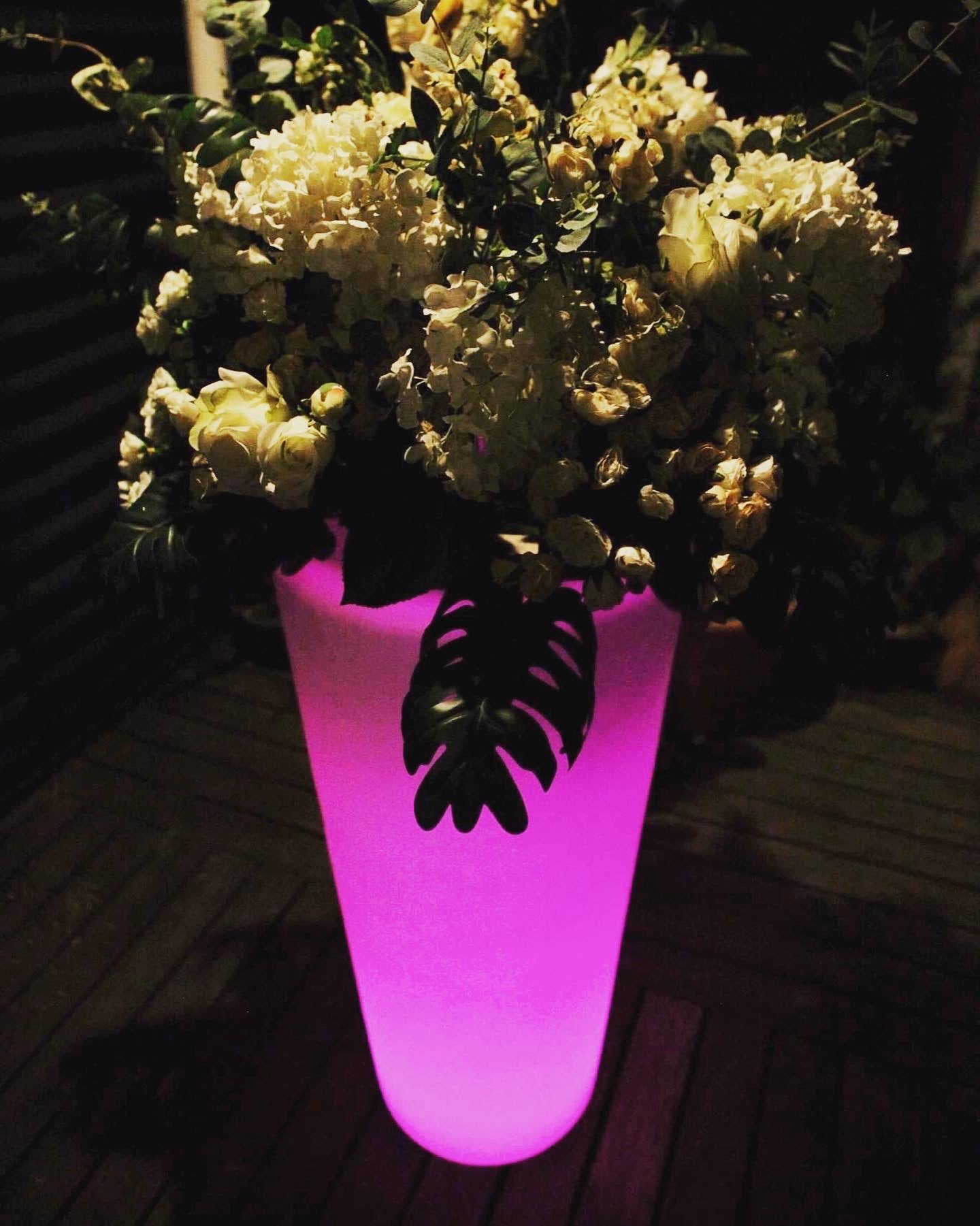 LED Plant Pot - 87cm Tall