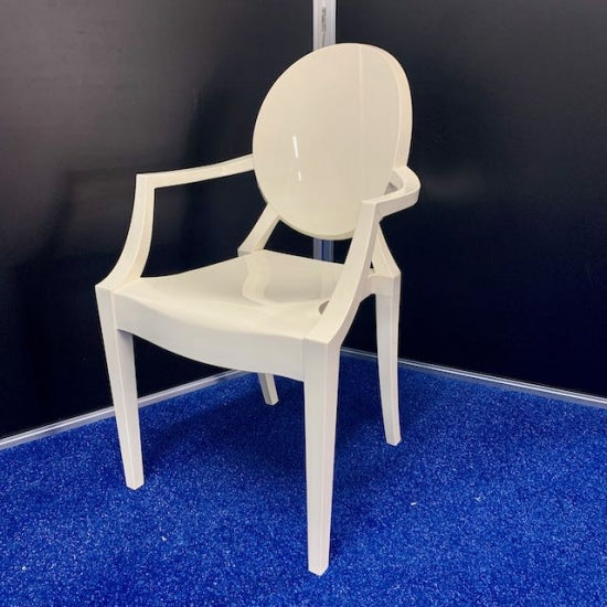Ivory Throne Chair Hire