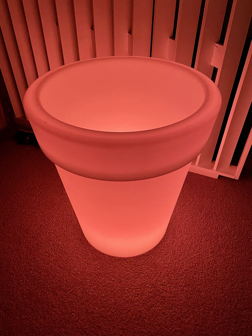 LED Glow Ice Bucket / Plant Pot Hire