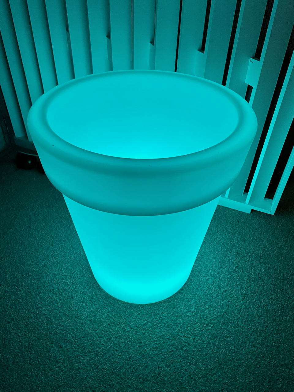 LED Glow Ice Bucket / Plant Pot Hire