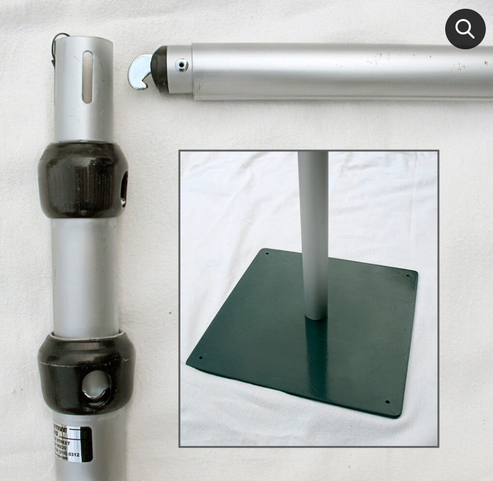 Backdrop Frame Hire - Aluminium (Heavy duty)