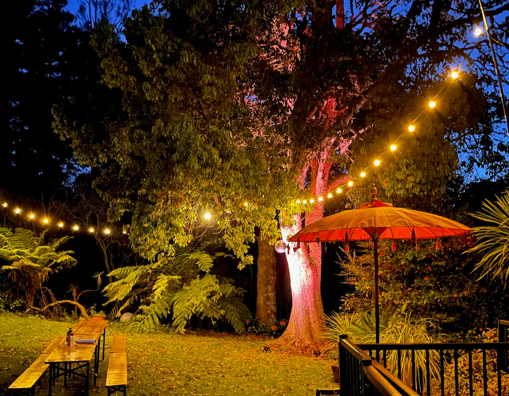 Balinese Garden / Cafe Umbrella and Stand Hire