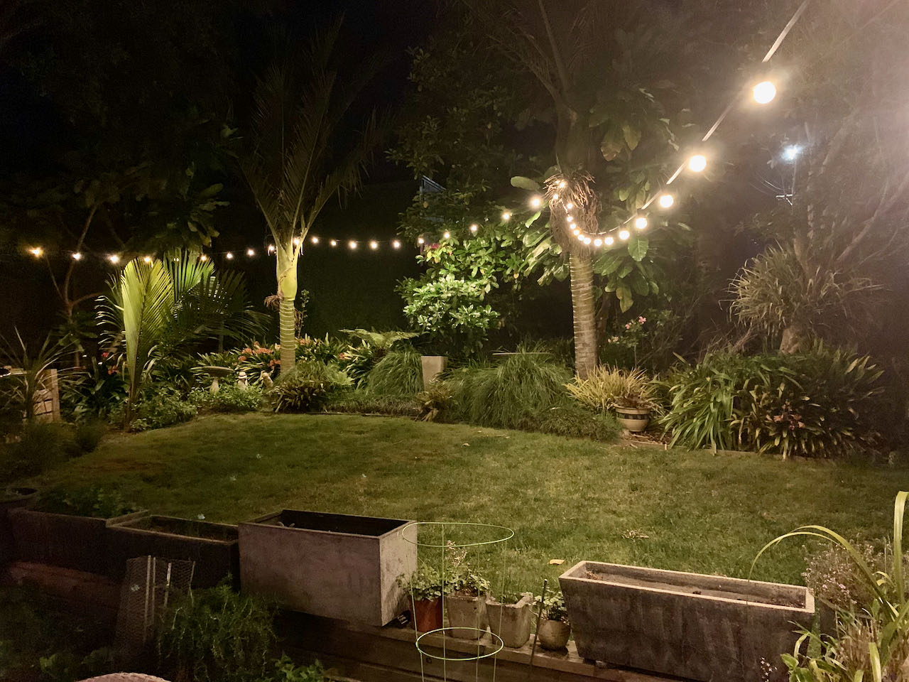 Festoon Lighting Hire - White Bulbs