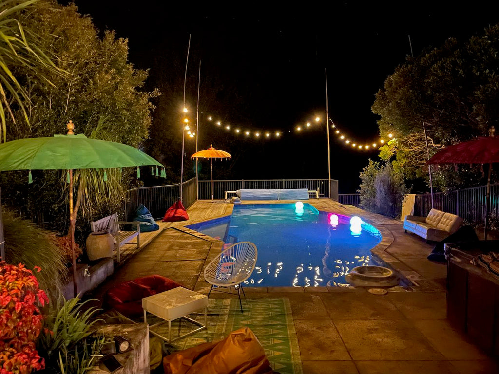 Balinese Garden / Cafe Umbrella and Stand Hire