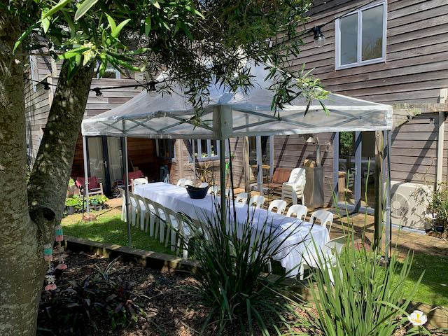 4.5x3m Clear Top Canopy = 13.5m2