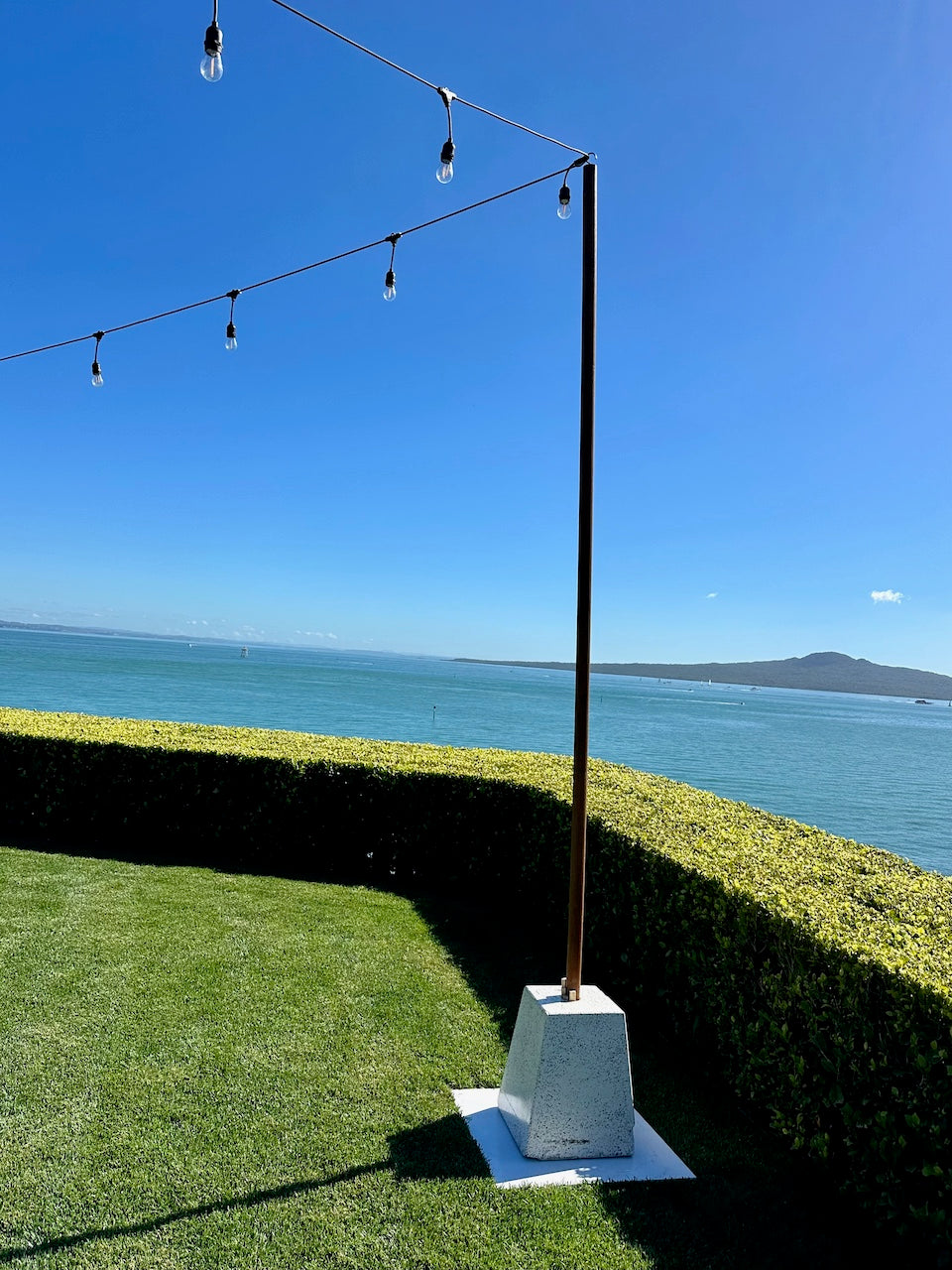 Festoon Lighting Hire - White Bulbs