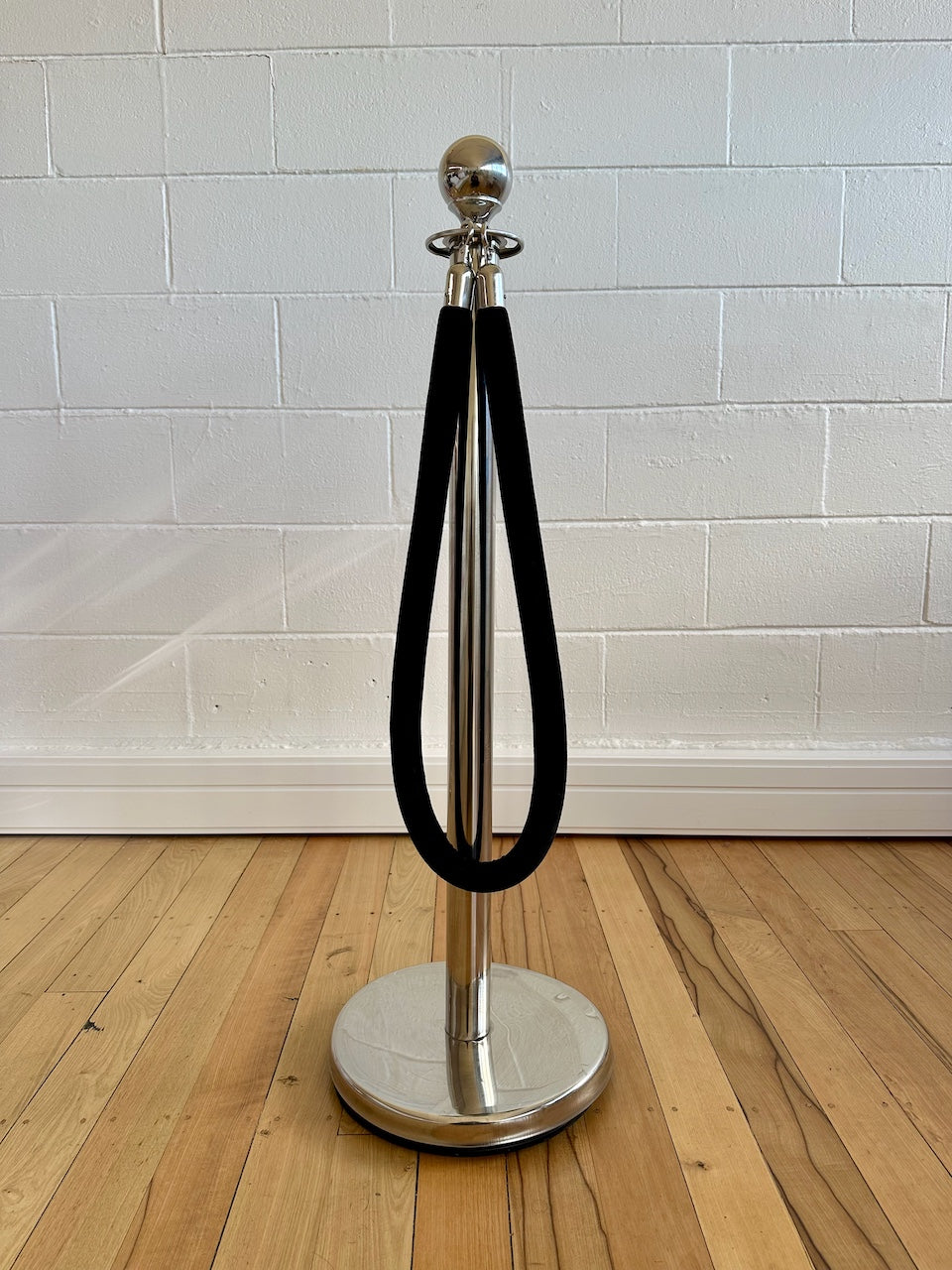 Stanchion Set Hire (Includes: 2 x Stanchion Poles / 1 x Barrier Rope)