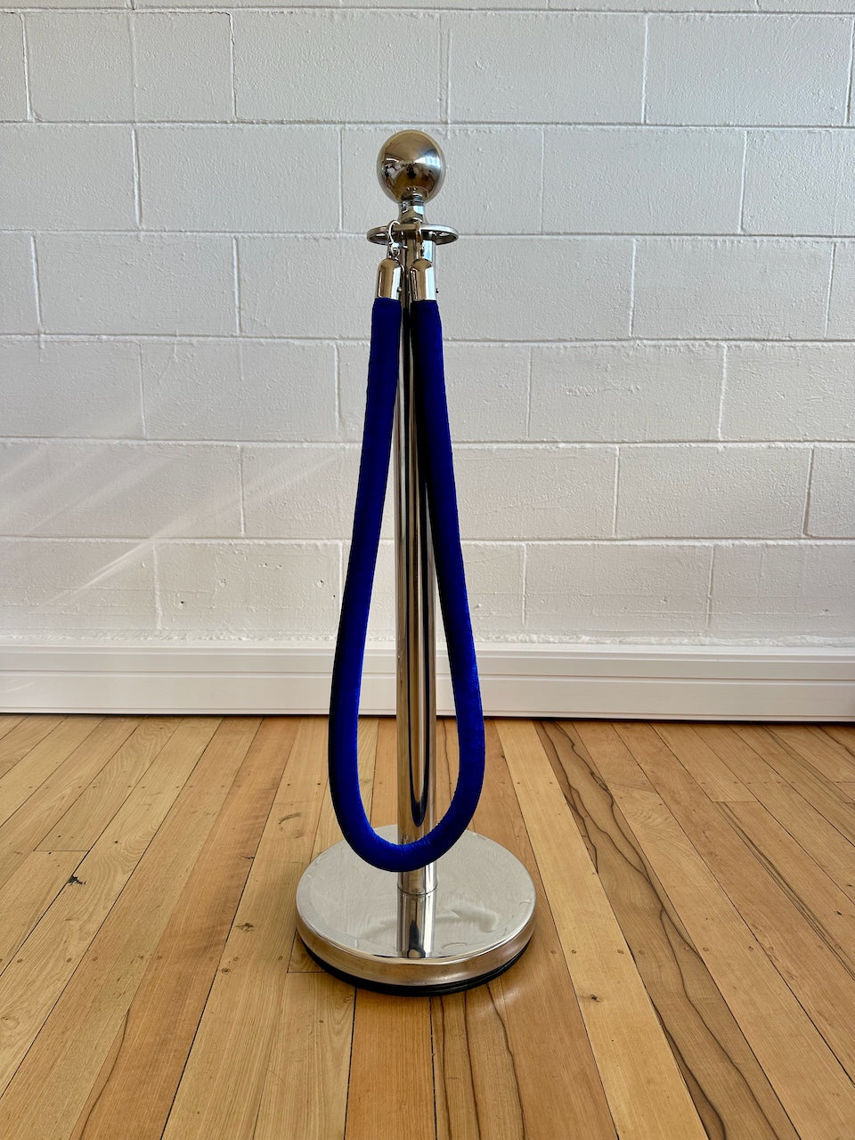 Stanchion Set Hire (Includes: 2 x Stanchion Poles / 1 x Barrier Rope)