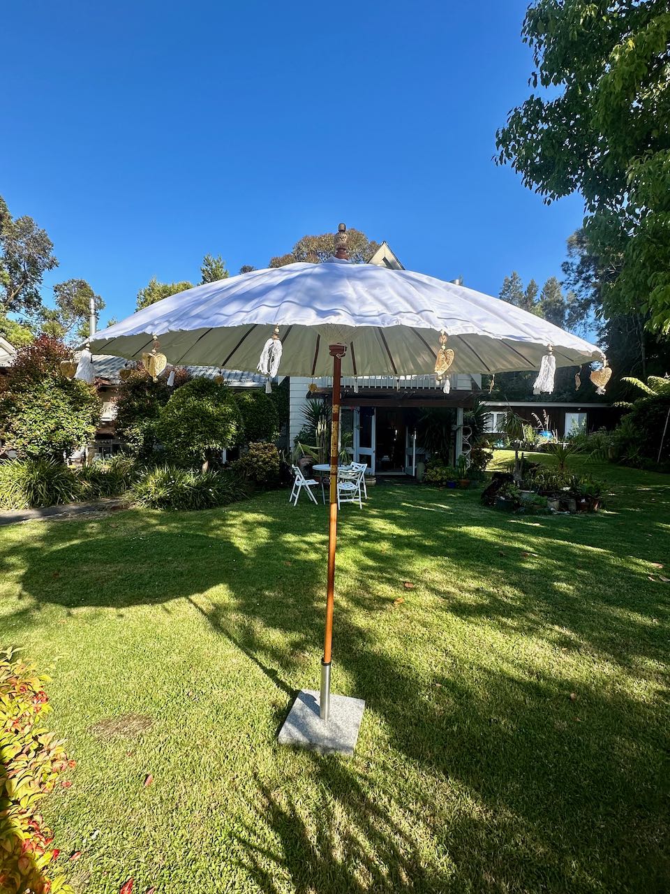 Balinese Garden / Cafe Umbrella and Stand Hire