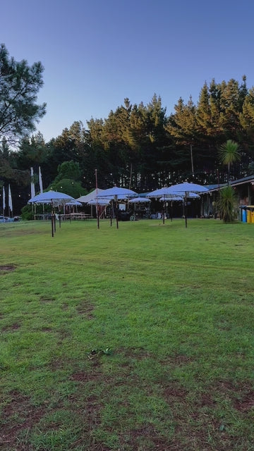 Garden Umbrella Installation