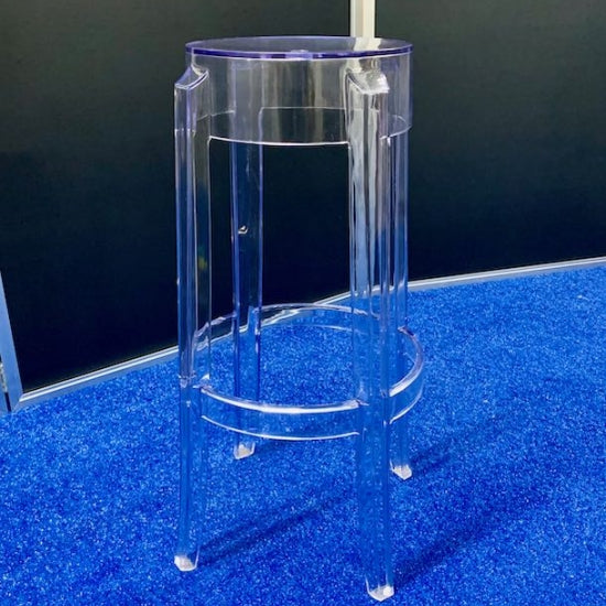 Clear Ghost Bar Stool Hire