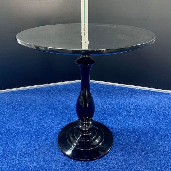 80cm Candlestick Table (Black) Hire