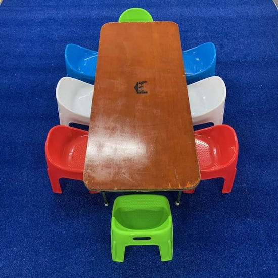 1.8m Kids Trestle Table.