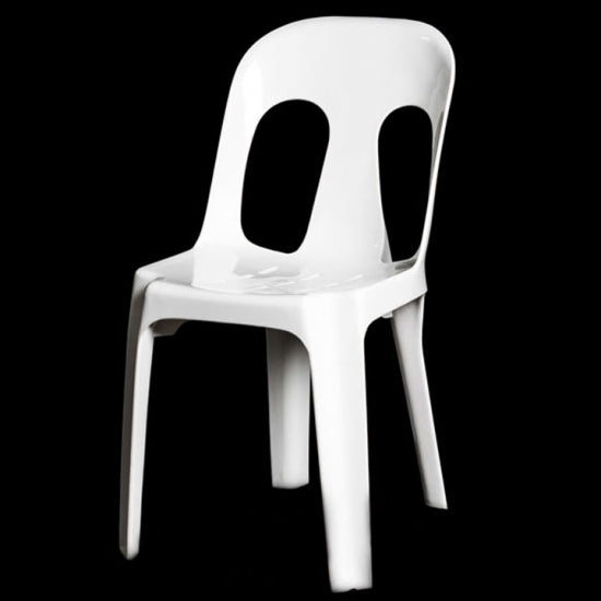White barrel Chair Hire