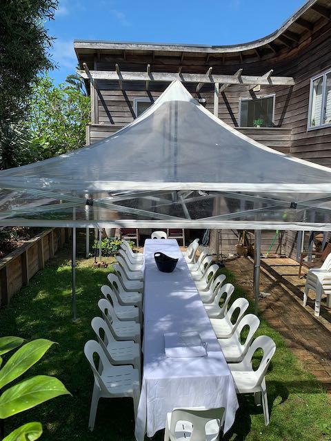 3x6m Clear Top Canopy = 18m2