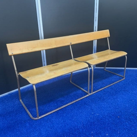 Wooden School Bench Hire