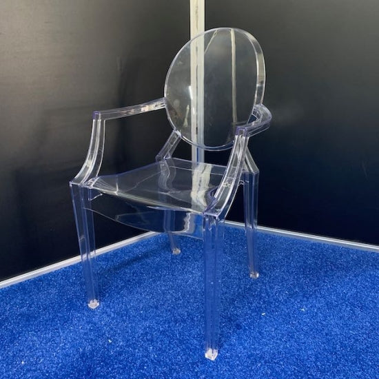 Clear Throne Chair Hire