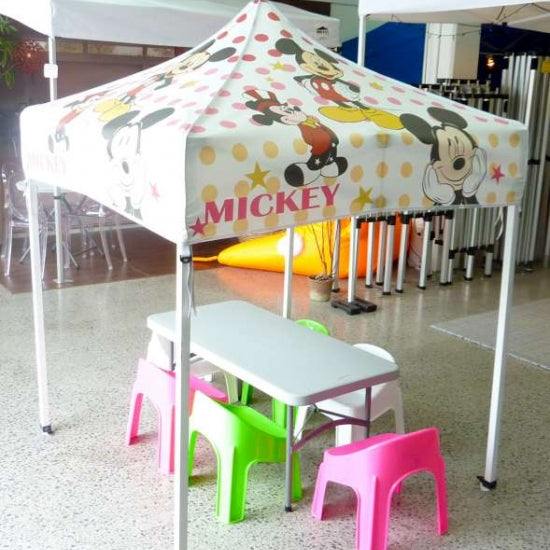 1.5x1.5m Mickey Mouse Canopy Hire