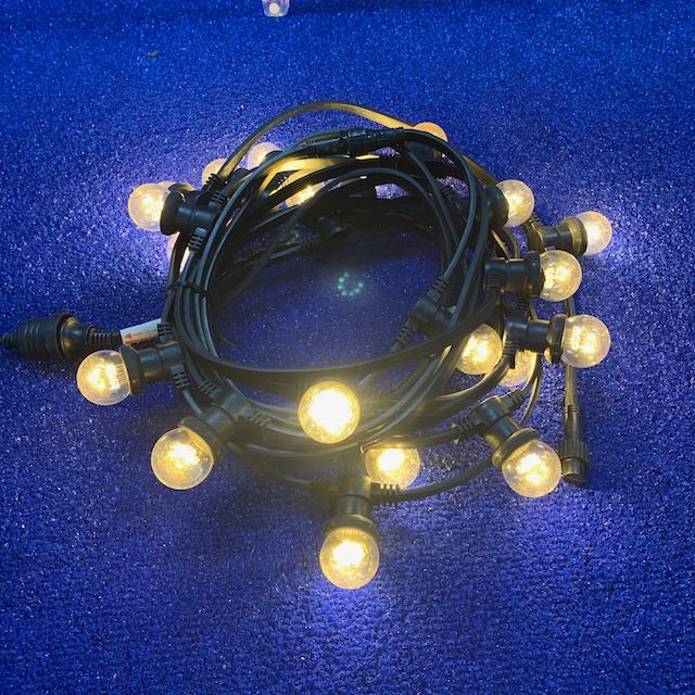 Festoon lighting - Warm White (Clear bulbs)