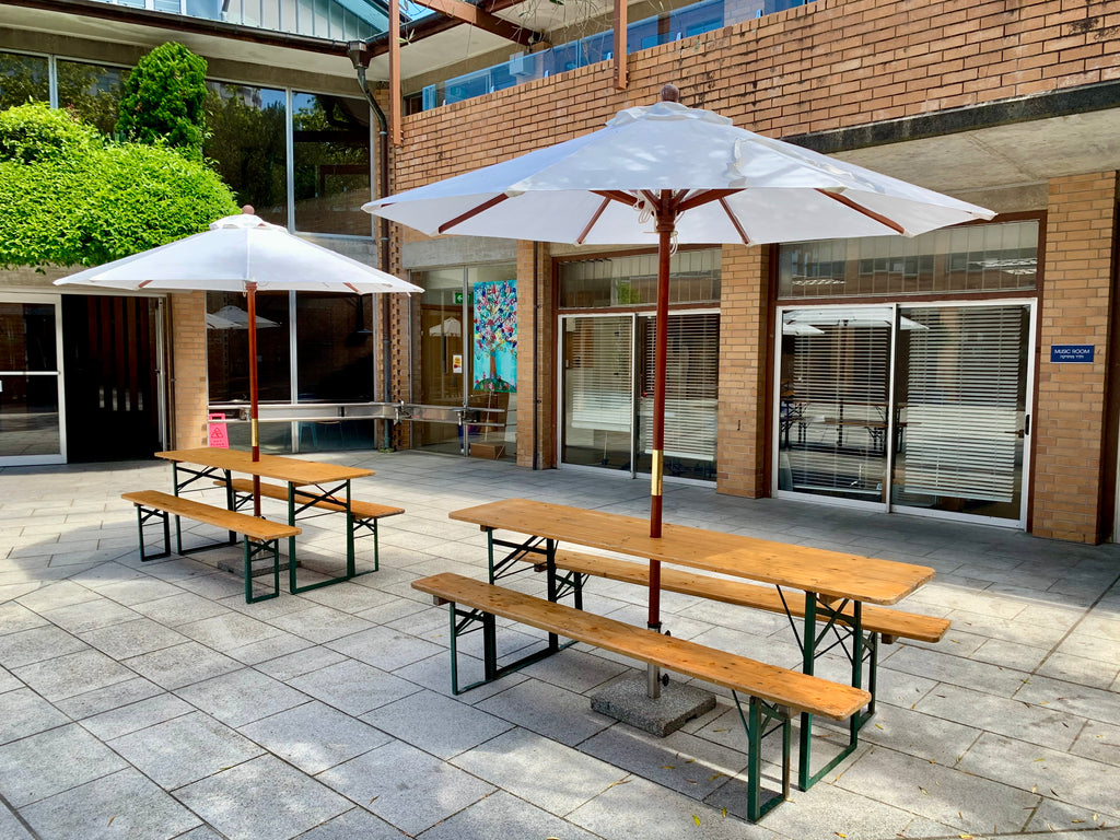 Vintage Table and Bench Set