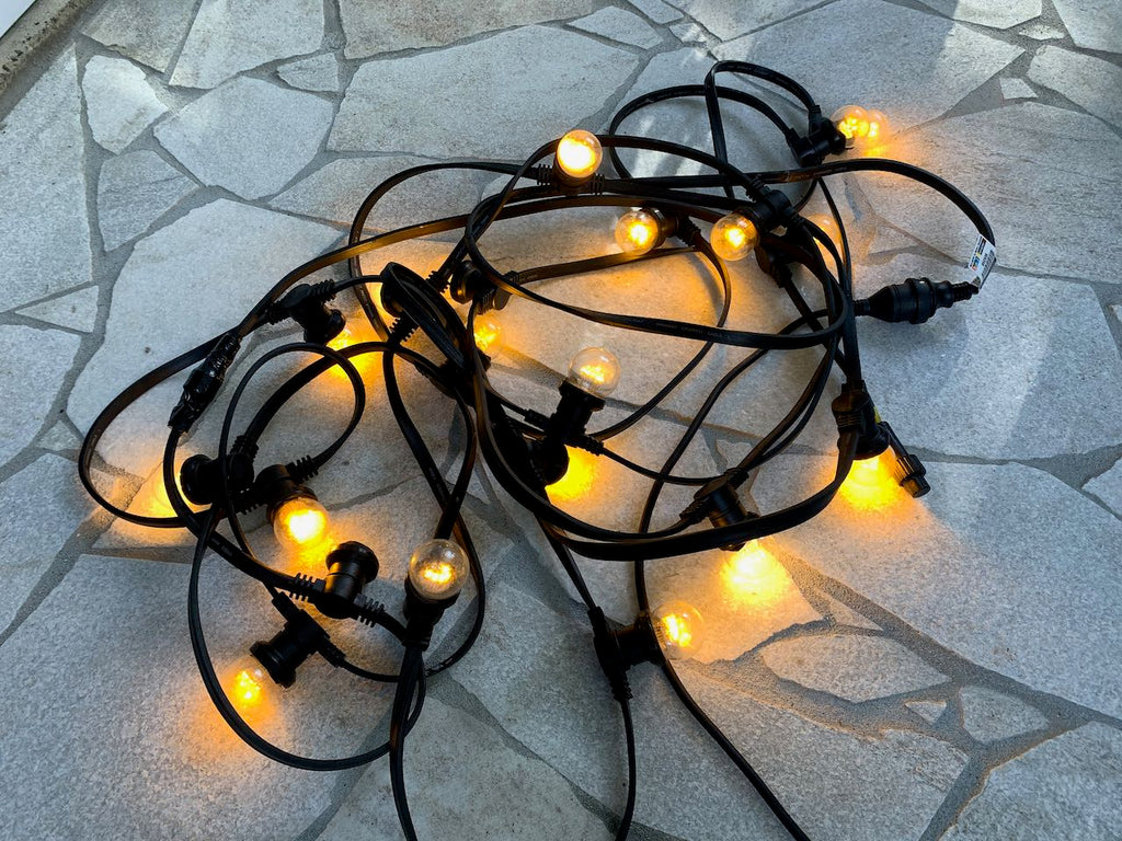 Festoon lighting - Warm White (Clear bulbs)