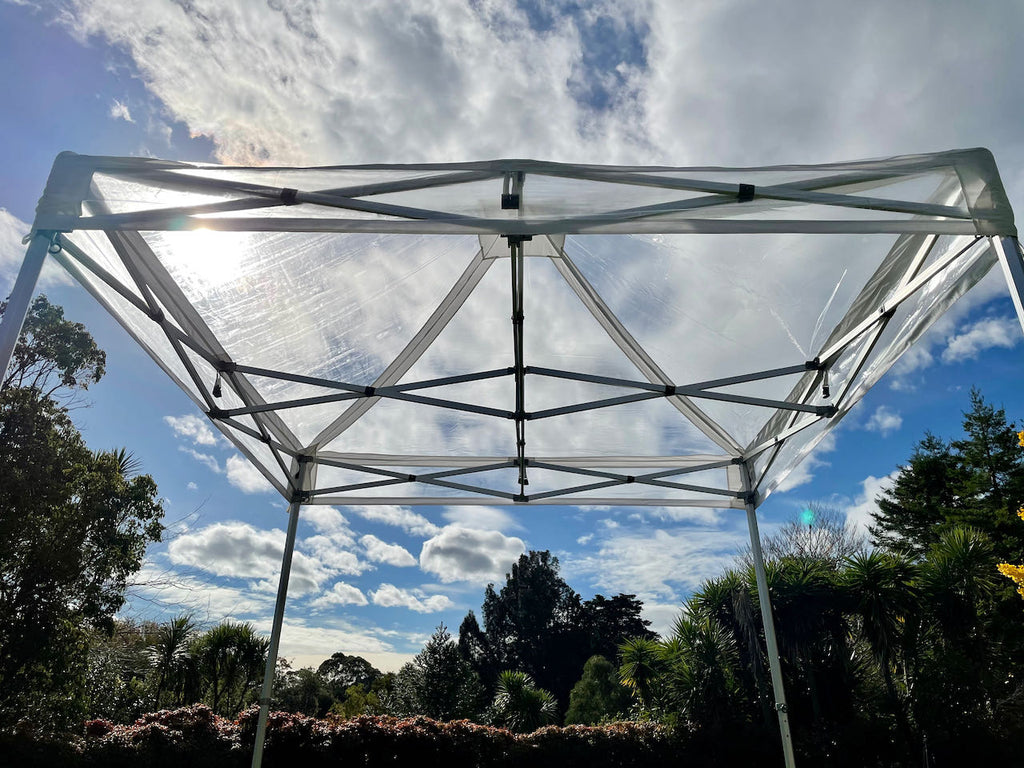 3x3m Clear Top Canopy = 9m2