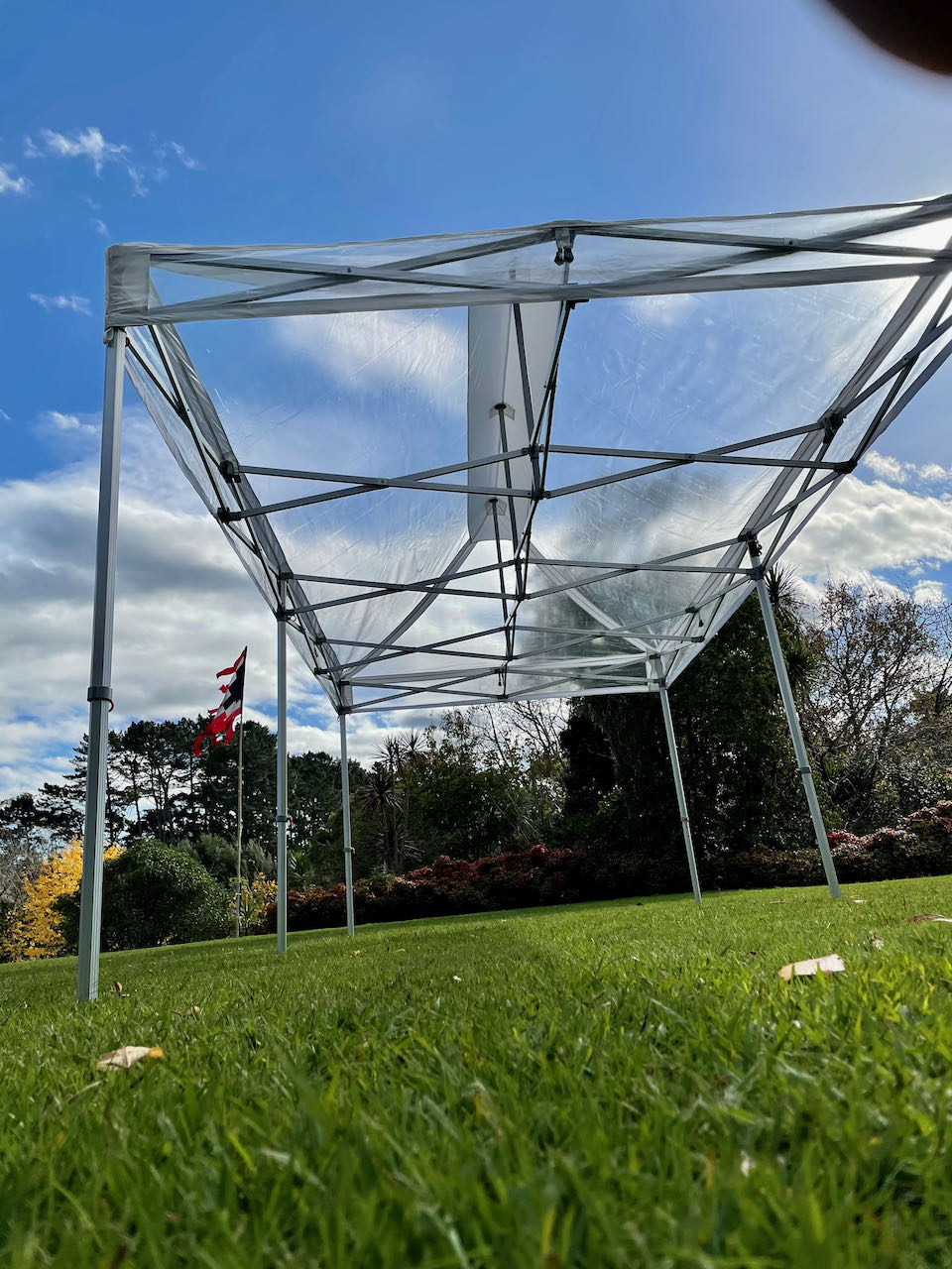 3x6m Clear Top Canopy = 18m2