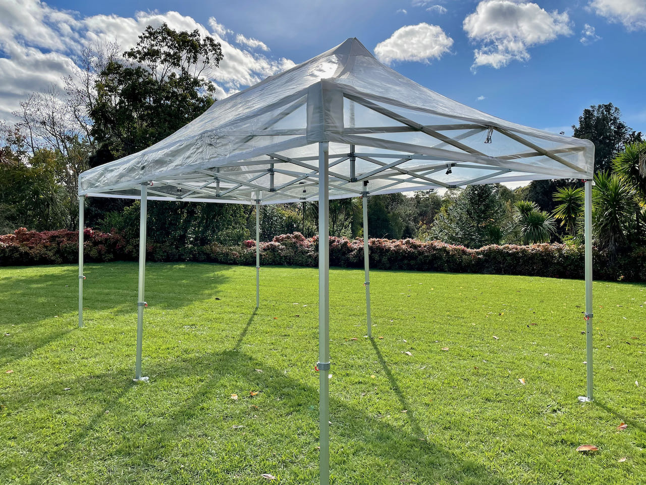 3x6m Clear Top Canopy = 18m2