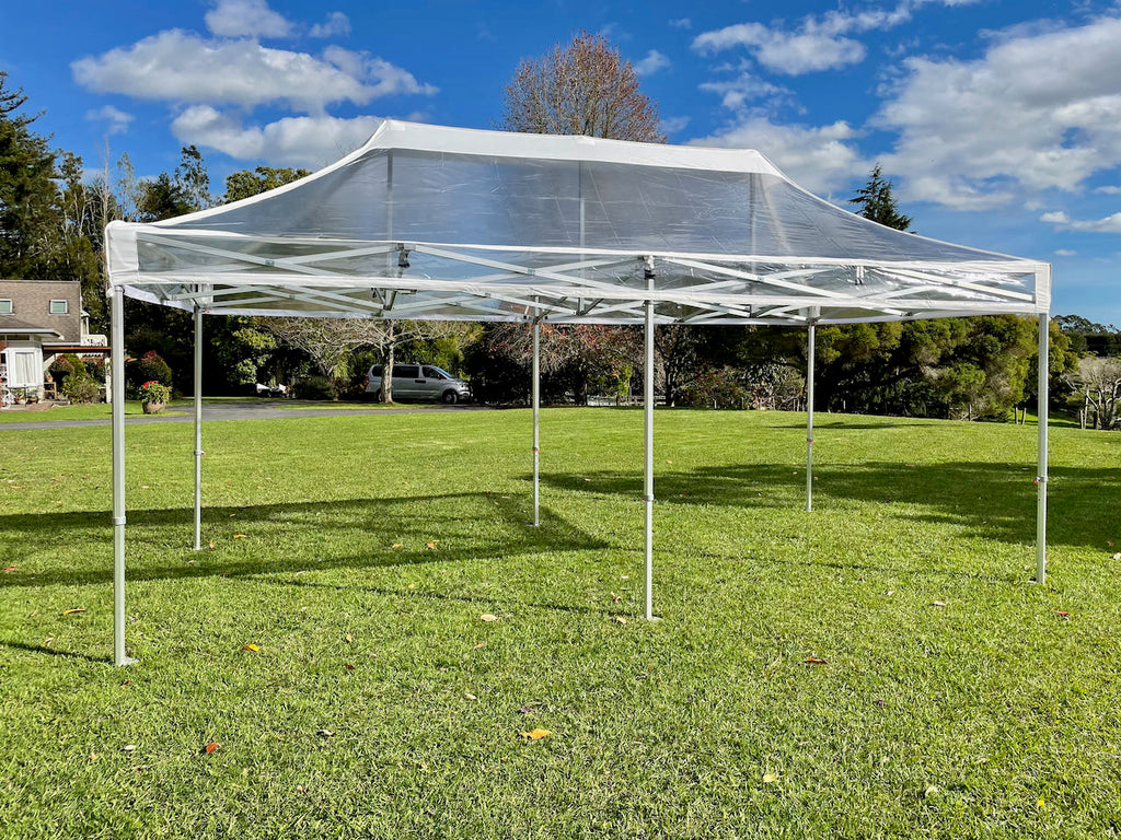 3x6m Clear Top Canopy = 18m2