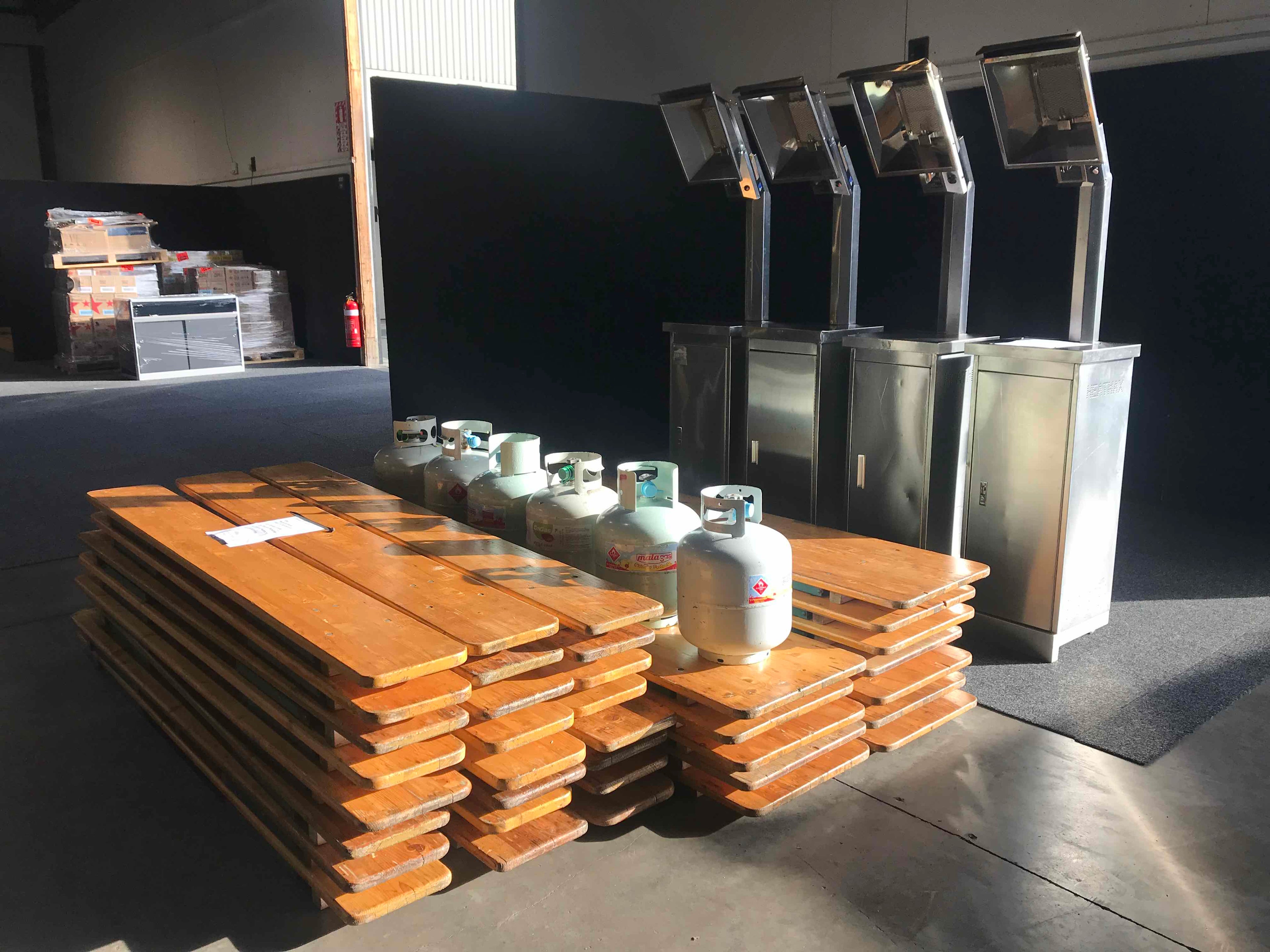 Vintage Table and Bench Set