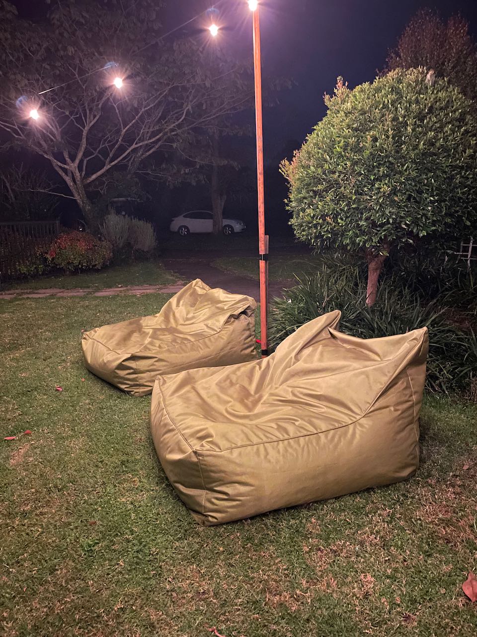 Double Couch ECO-Friendly filled Bean Bag Hire
