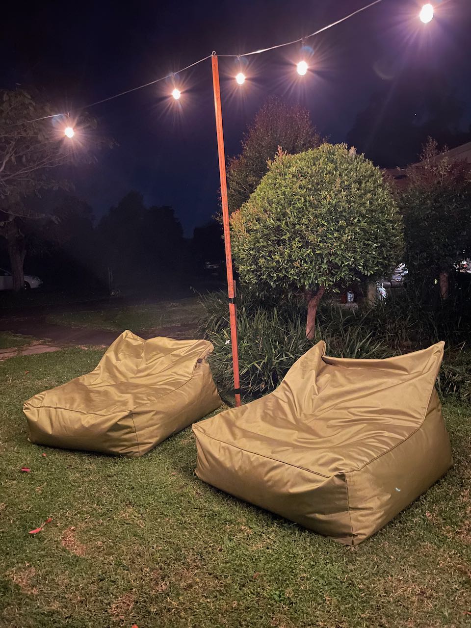 Double Couch ECO-Friendly filled Bean Bag Hire