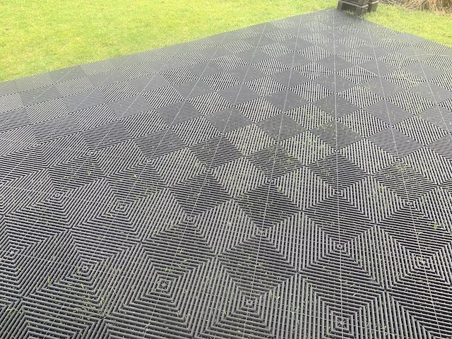 Black Portable Flooring
