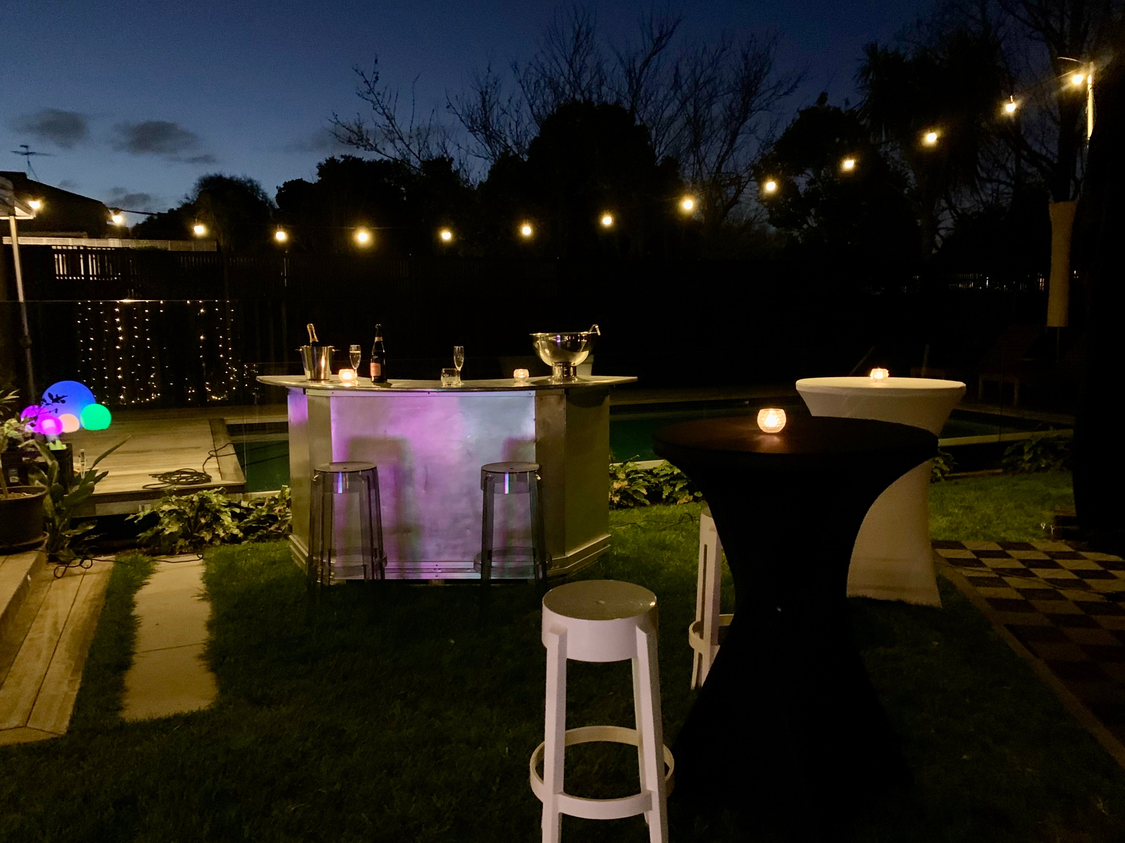 Festoon lighting - Warm White (Clear bulbs)