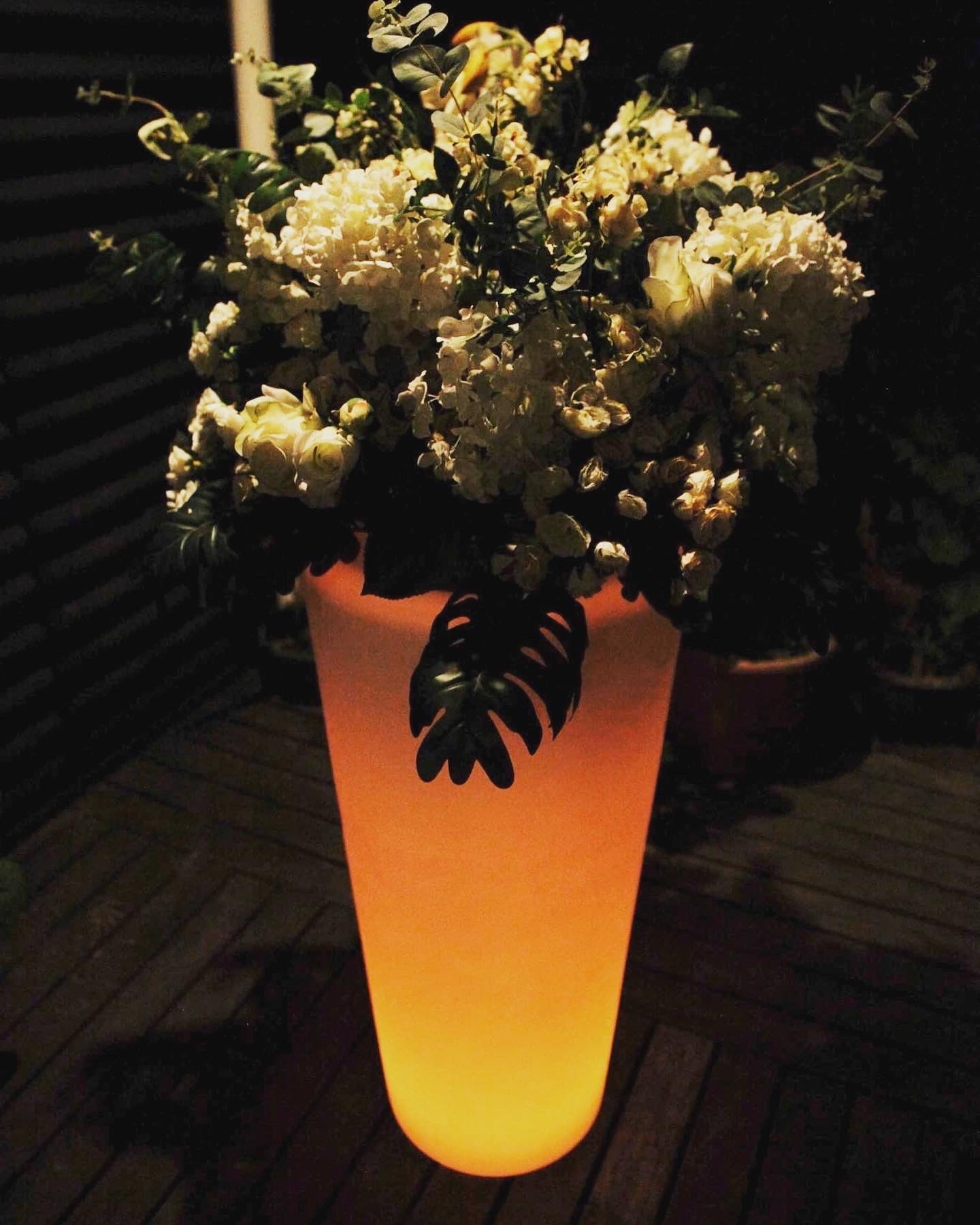 LED Plant Pot - 87cm Tall