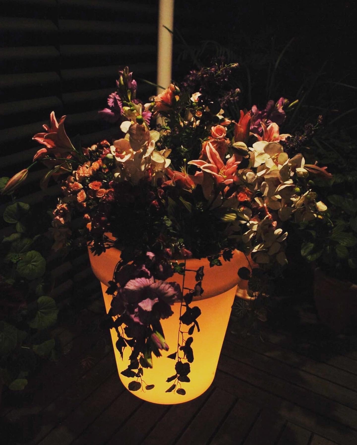 LED Glow Ice Bucket / Plant Pot