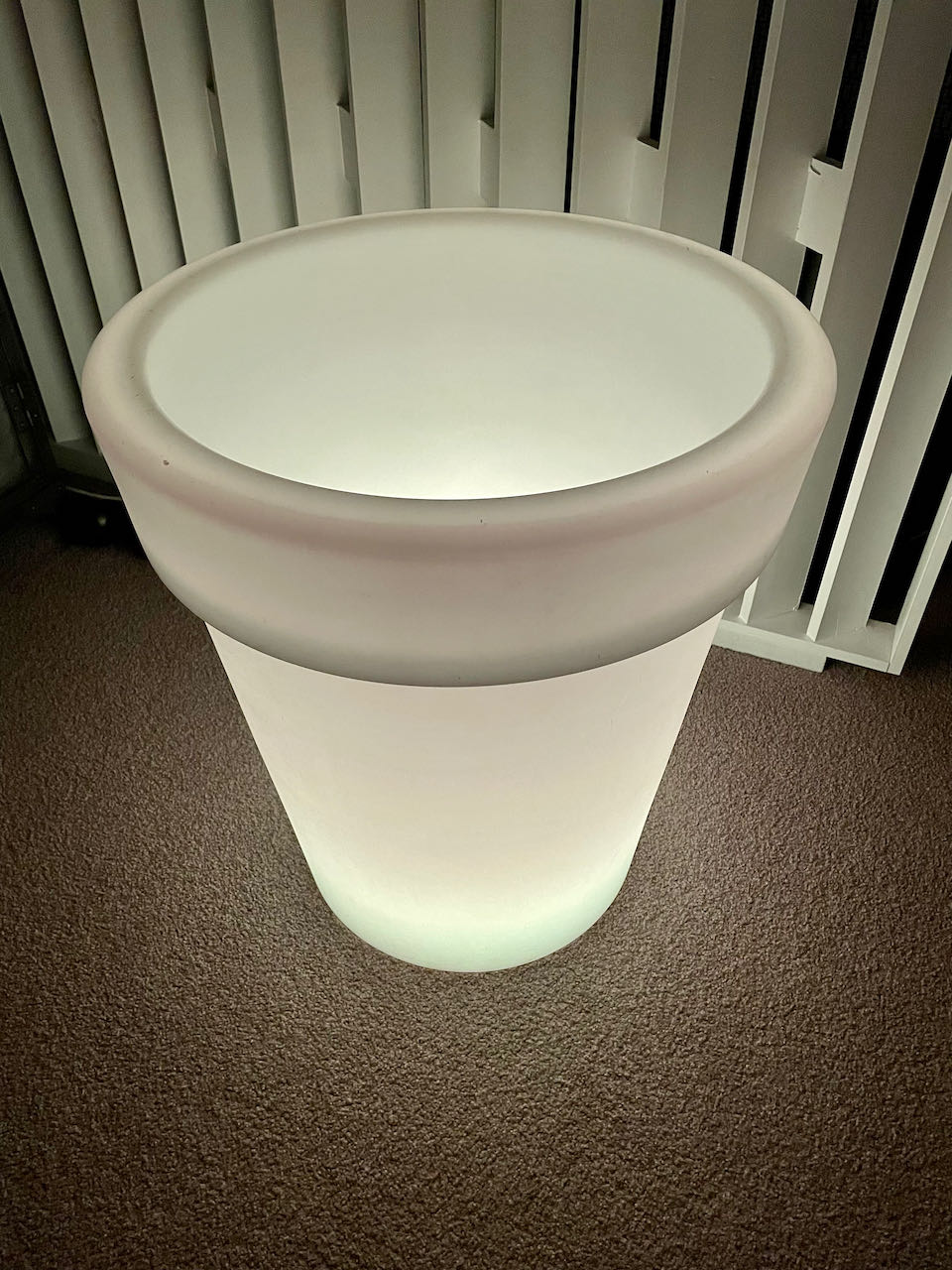 LED Glow Ice Bucket / Plant Pot