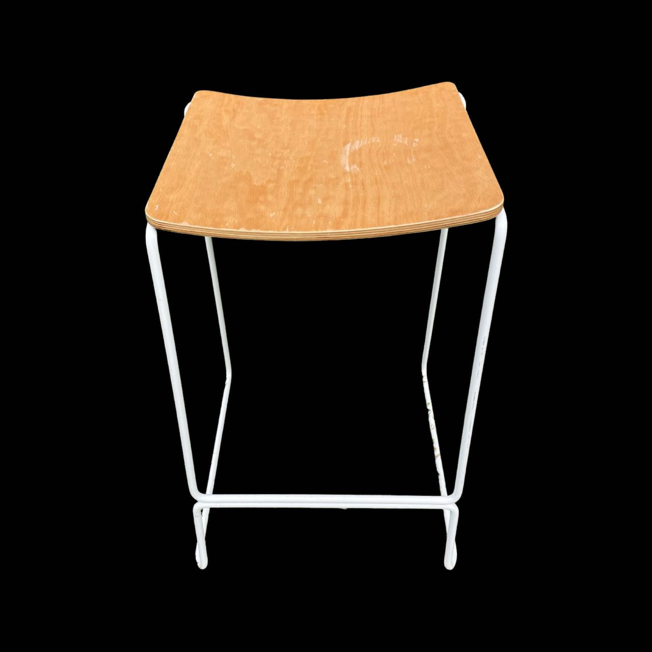 Wooden Seat Bar Stool Hire