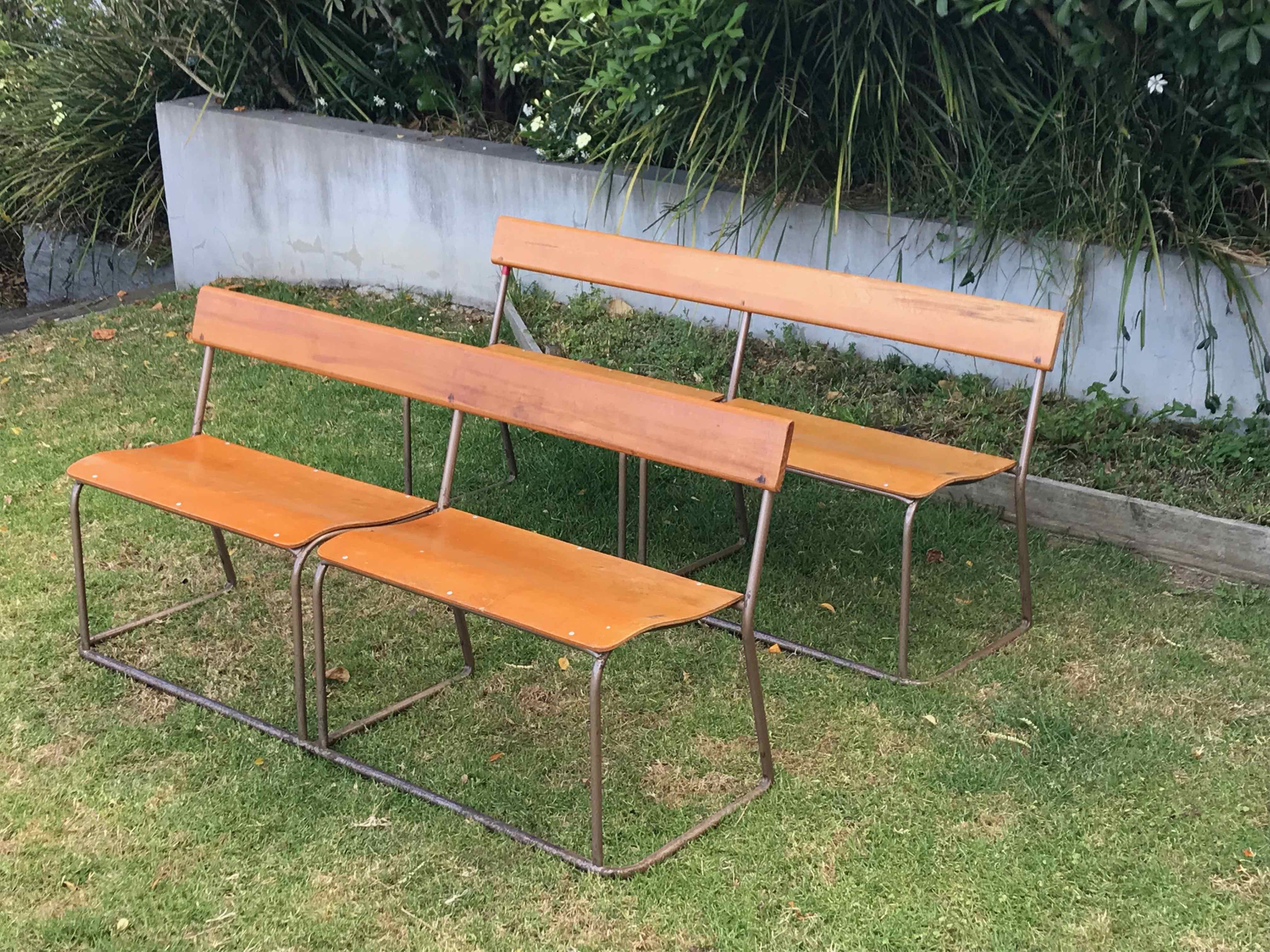 Wooden School Bench Hire